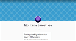 Desktop Screenshot of montanasweetpea.tumblr.com