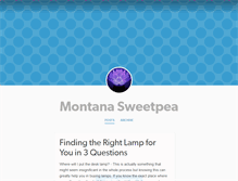 Tablet Screenshot of montanasweetpea.tumblr.com