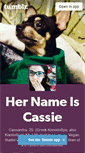 Mobile Screenshot of hernameiscassie.tumblr.com