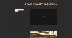 Desktop Screenshot of lovebeautyfashion.tumblr.com