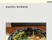 Tablet Screenshot of electricbirdland.tumblr.com