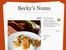 Tablet Screenshot of beckysnoms.tumblr.com