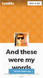 Mobile Screenshot of aintgonnaliveforever.tumblr.com