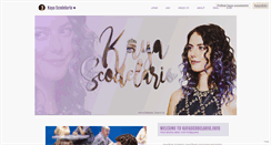 Desktop Screenshot of kaya-scodelario.tumblr.com