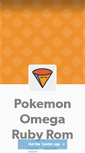 Mobile Screenshot of pokemon-omega-ruby-rom1.tumblr.com