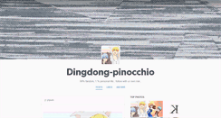 Desktop Screenshot of dingdong-pinocchio.tumblr.com