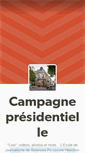 Mobile Screenshot of electionpresident.tumblr.com