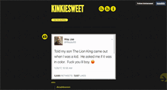 Desktop Screenshot of kinkiesweet.tumblr.com