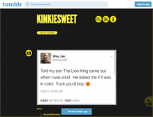 Tablet Screenshot of kinkiesweet.tumblr.com