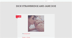 Desktop Screenshot of dickstrawbridge.tumblr.com