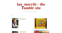 Desktop Screenshot of laumerritt.tumblr.com