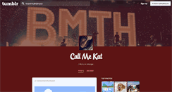 Desktop Screenshot of kathatesyou.tumblr.com