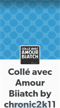 Mobile Screenshot of colle-avec-amour-biatch.tumblr.com