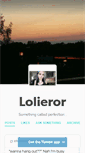 Mobile Screenshot of lolieror.tumblr.com