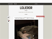 Tablet Screenshot of lolieror.tumblr.com