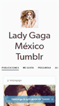 Mobile Screenshot of ladygagamexico.tumblr.com