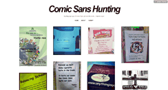 Desktop Screenshot of comicsanshunting.tumblr.com