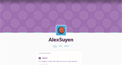 Desktop Screenshot of alexsuyen.tumblr.com