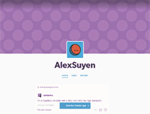Tablet Screenshot of alexsuyen.tumblr.com