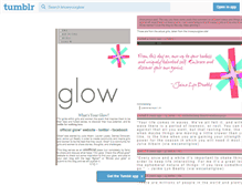 Tablet Screenshot of knowyourglow.tumblr.com