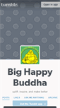 Mobile Screenshot of happybuddha.tumblr.com