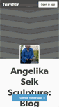 Mobile Screenshot of angelikaseiksculpture.tumblr.com