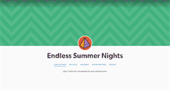 Desktop Screenshot of endlesssummernights.tumblr.com