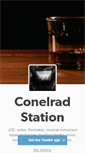 Mobile Screenshot of conelradstation.tumblr.com