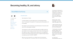 Desktop Screenshot of healthyfitandskinny.tumblr.com