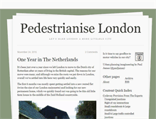 Tablet Screenshot of pedestrianiselondon.tumblr.com