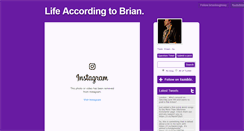 Desktop Screenshot of brianloughney.tumblr.com