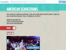 Tablet Screenshot of americanscarecrows.tumblr.com