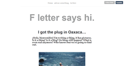 Desktop Screenshot of fletter.tumblr.com