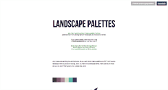 Desktop Screenshot of landscapepalettes.tumblr.com