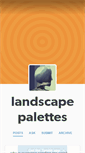 Mobile Screenshot of landscapepalettes.tumblr.com