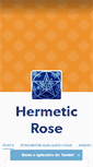 Mobile Screenshot of hermeticrose.tumblr.com