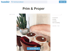 Tablet Screenshot of primandproper.tumblr.com