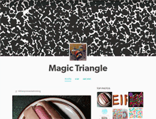 Tablet Screenshot of magictriangle.tumblr.com