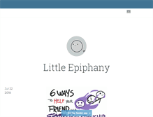 Tablet Screenshot of littleepiphany.tumblr.com