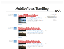 Tablet Screenshot of mobileviews.tumblr.com