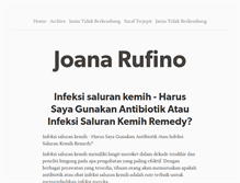 Tablet Screenshot of joanarufino.tumblr.com