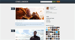 Desktop Screenshot of cinelander.tumblr.com