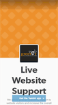 Mobile Screenshot of live-website-support.tumblr.com