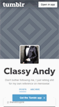 Mobile Screenshot of classyandy.tumblr.com
