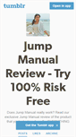 Mobile Screenshot of jumpmanual10.tumblr.com