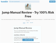 Tablet Screenshot of jumpmanual10.tumblr.com