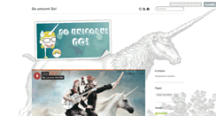 Desktop Screenshot of go-unicorn-go.tumblr.com