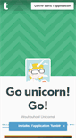 Mobile Screenshot of go-unicorn-go.tumblr.com