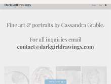 Tablet Screenshot of darkgirldrawings.tumblr.com