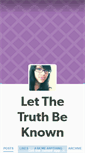 Mobile Screenshot of let-the-truth-be-known.tumblr.com